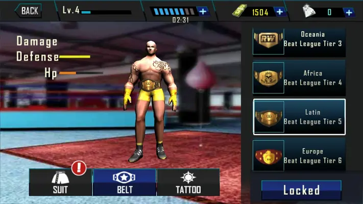 Real Wrestling 3D android App screenshot 1